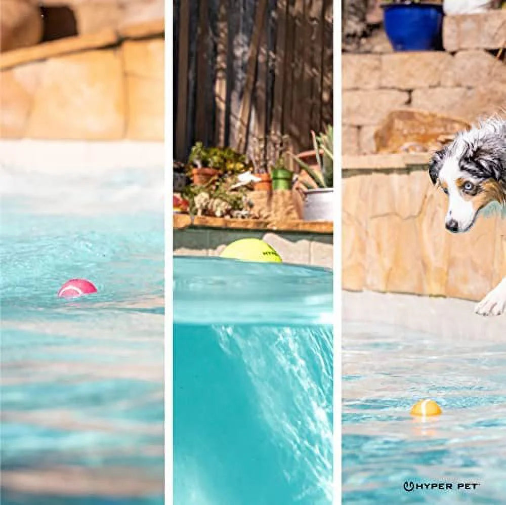 Tennis Balls for Dogs (Dog Ball Dog Toys for Exercise, K9 Kannon K2 & Ball Launcher) Interactive Dog Toys for Large Dogs, Medium Dogs & Small Dogs - 2 Size Options