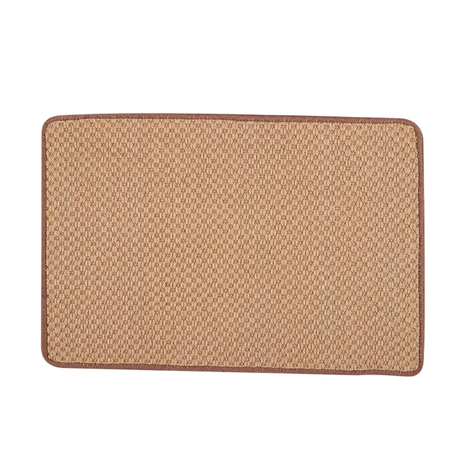 Cat Scratching Mat Furniture Protector Sisal Kitten Scratch Mat Board Flat Scratcher Pet Claws Scratch Sofa Couch Chair 40Cmx60Cm