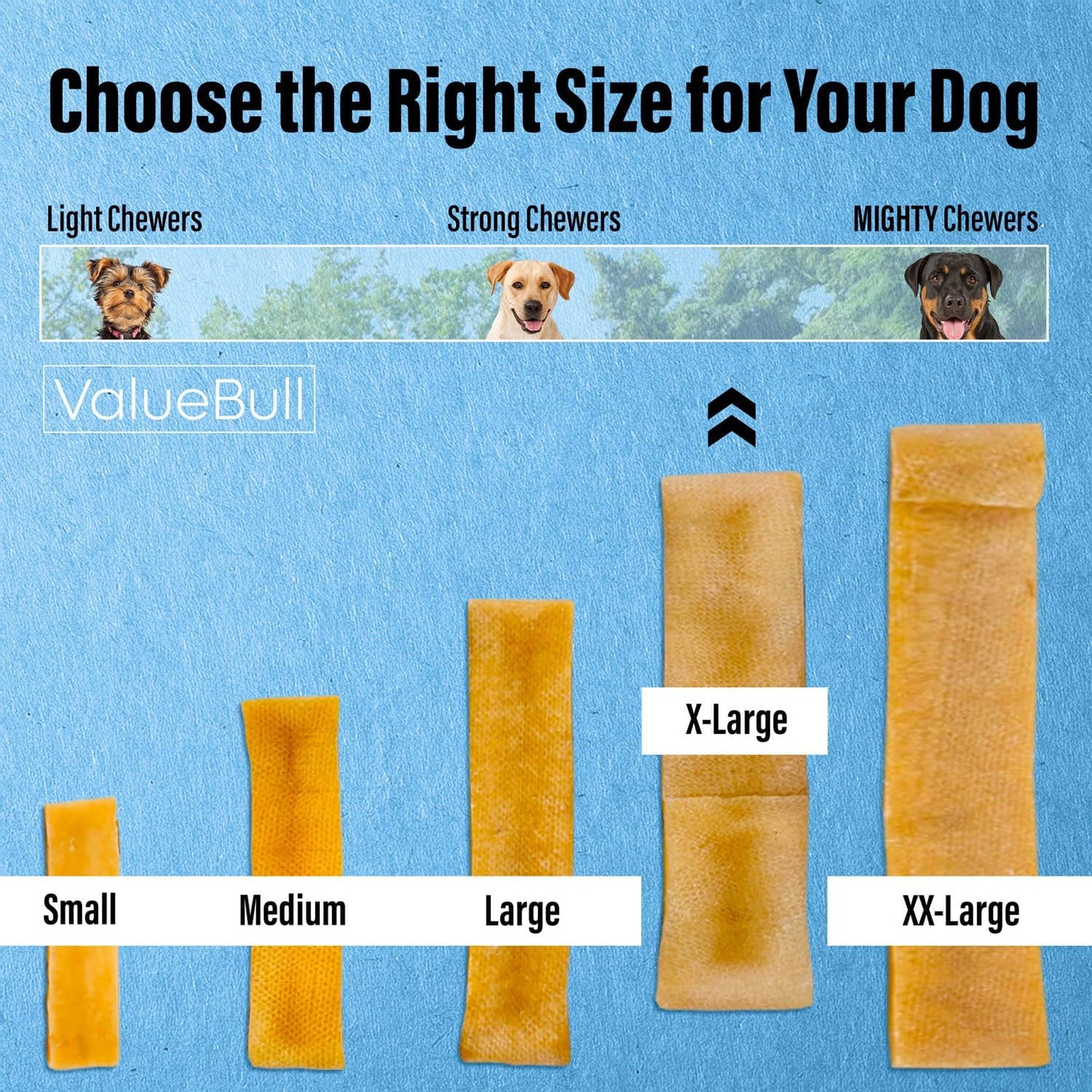 Himalayan Yak Cheese Dog Chews, Extra Large, 2 Lb - Long-Lasting for Aggressive Chewers, All Natural, Healthy & Safe, Low Odor Nepal Yak Milk Chews